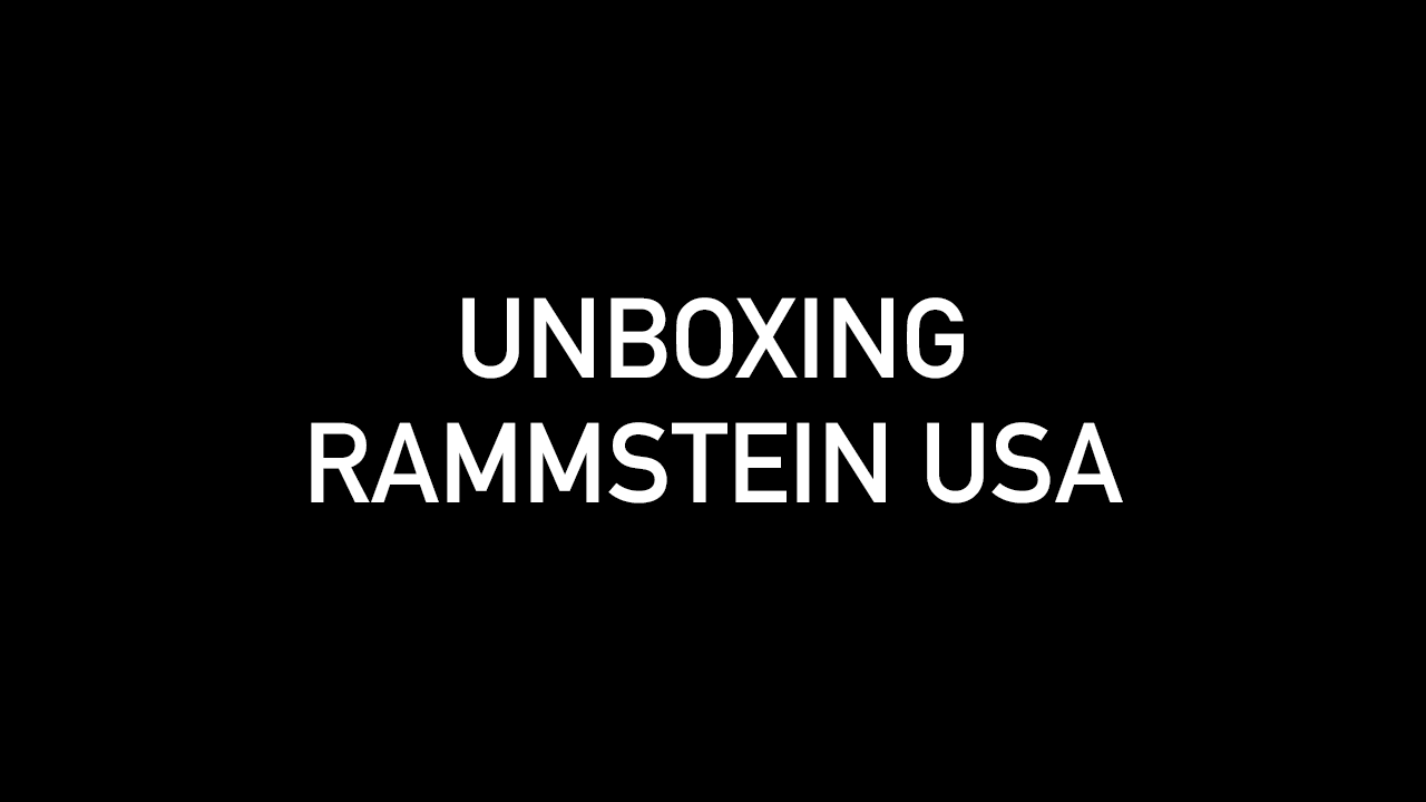 Unboxing Rammstein USA