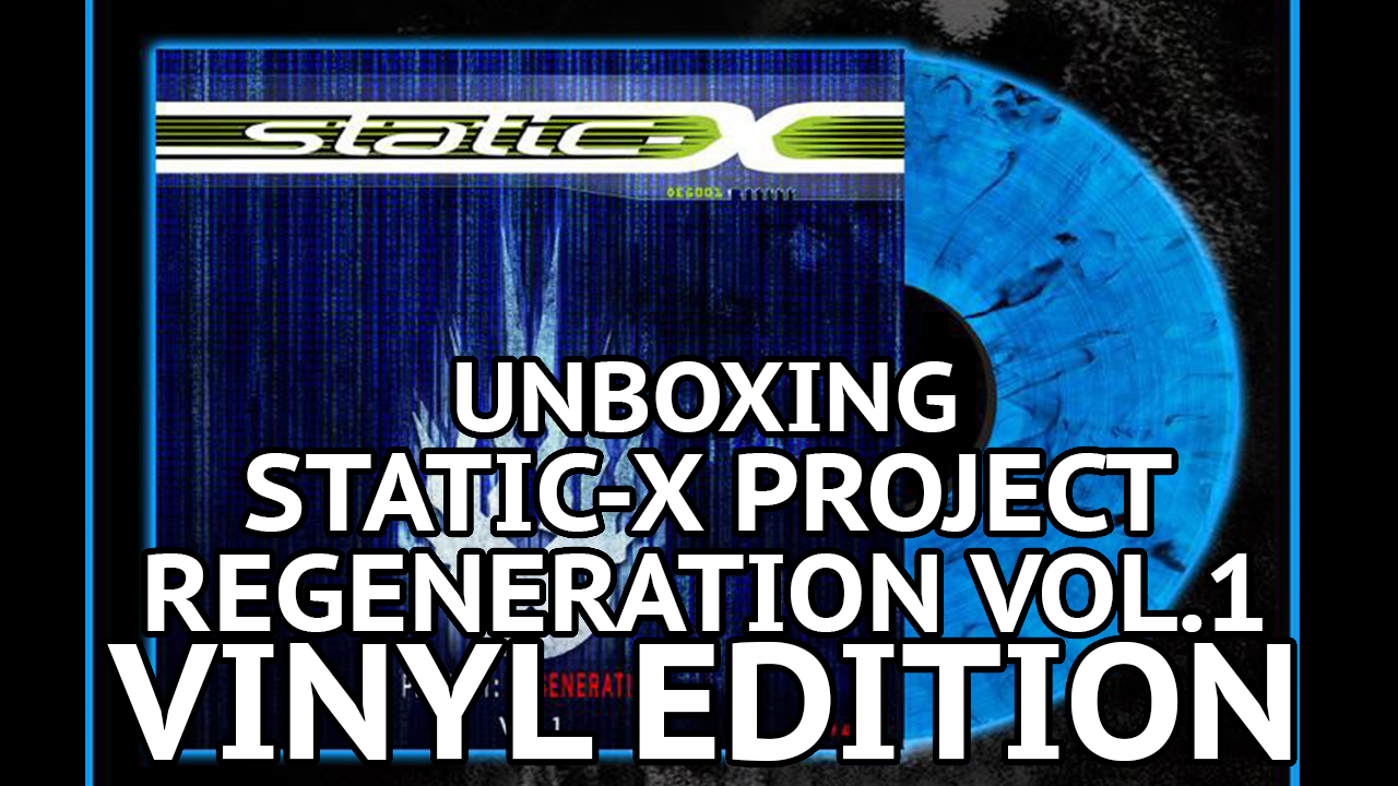 Unboxing Static x Vol 1 vinyl