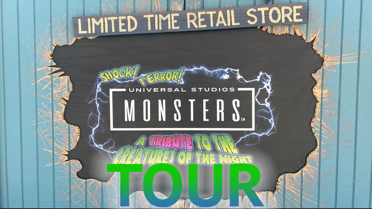 Universal Monsters Tribute Store Tour