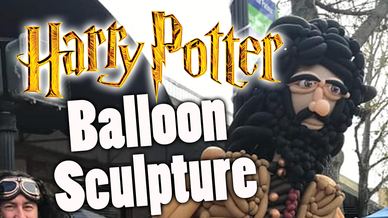 Hagrid Balloon Sculpture
