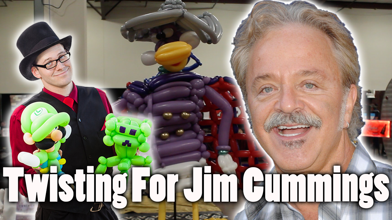 Jim Cummings Balloon Sculpture