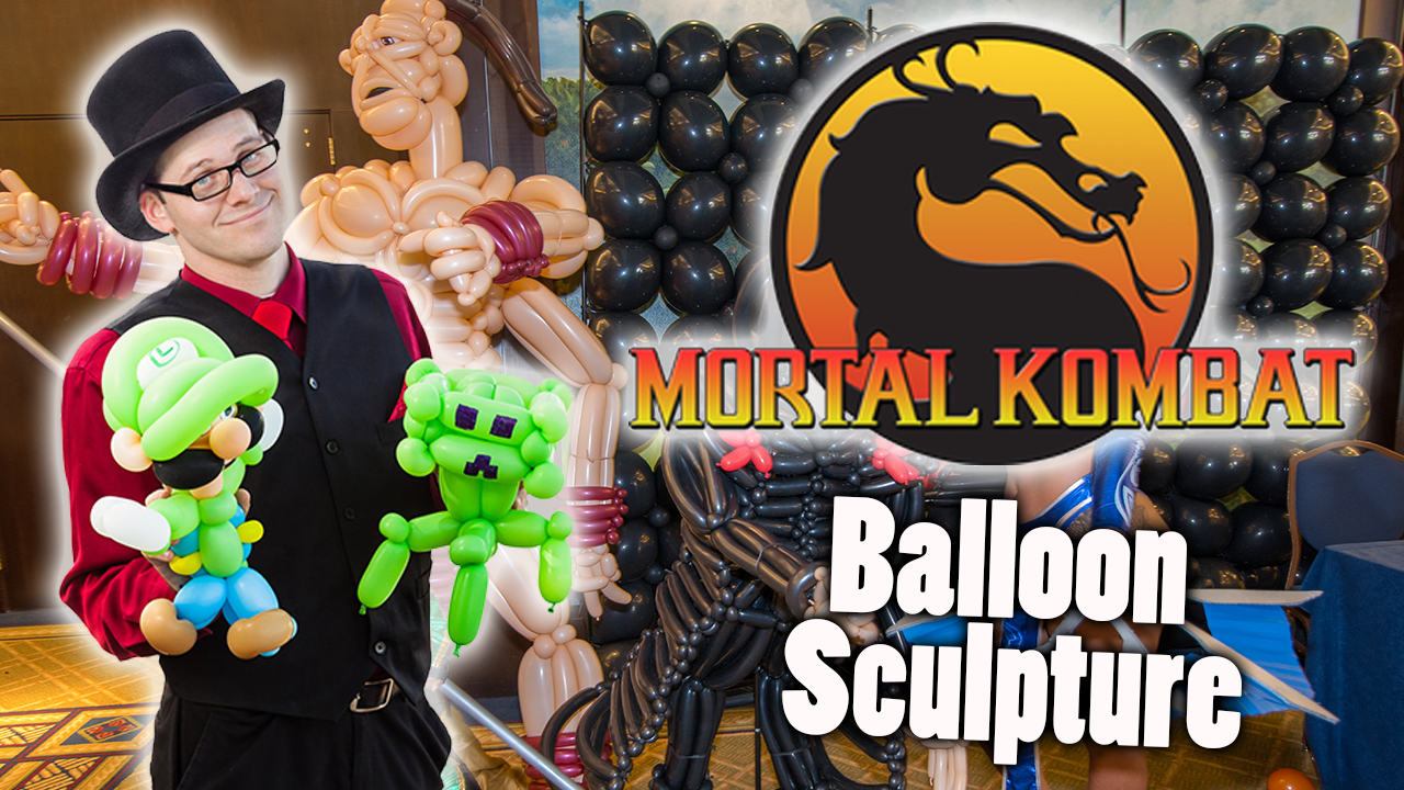 Mortal Kombat Balloon Sculpture