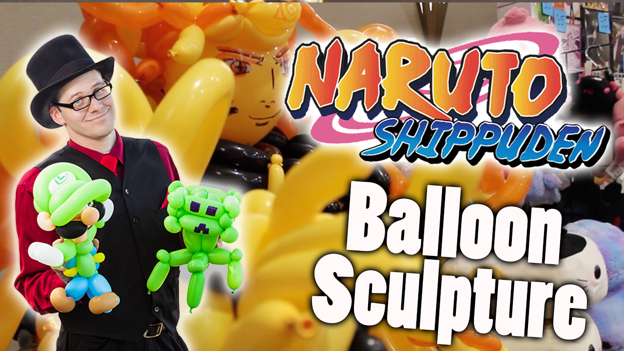 Naruto (Kurama Mode) Balloon Sculpture Balloon Sculpture